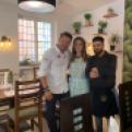 Nalan, Hasan & Mike im Restaurant_1
